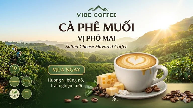 Không gian cà phê VIBELA Coffee